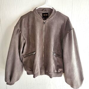 TRUTH by Republic Faux Suede Jacket Size Small